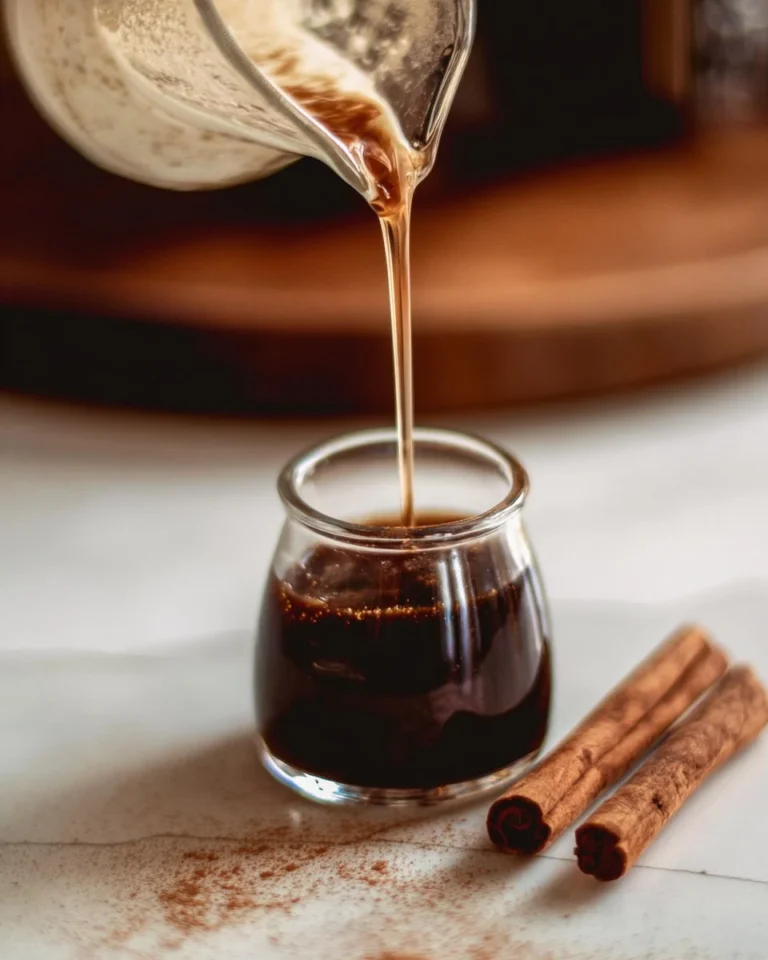 Homemade Cinnamon Dolce Syrup inspired by Starbucks recipe