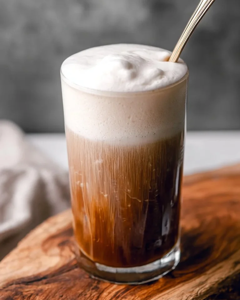 DIY cold foam for iced coffee, Starbucks copycat recipe