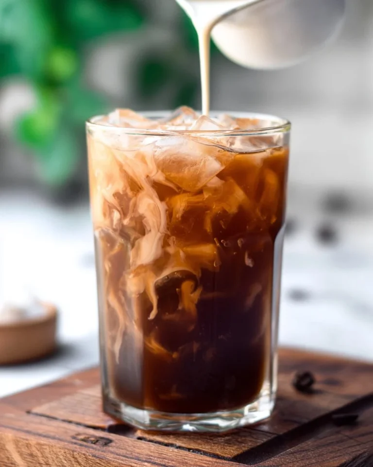 Nondairy Vanilla Sweet Cream Cold Brew recipe inspired by Starbucks