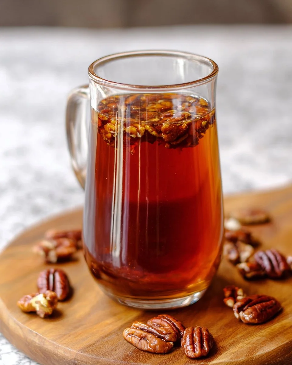 Delicious homemade pecan syrup inspired by Starbucks recipes