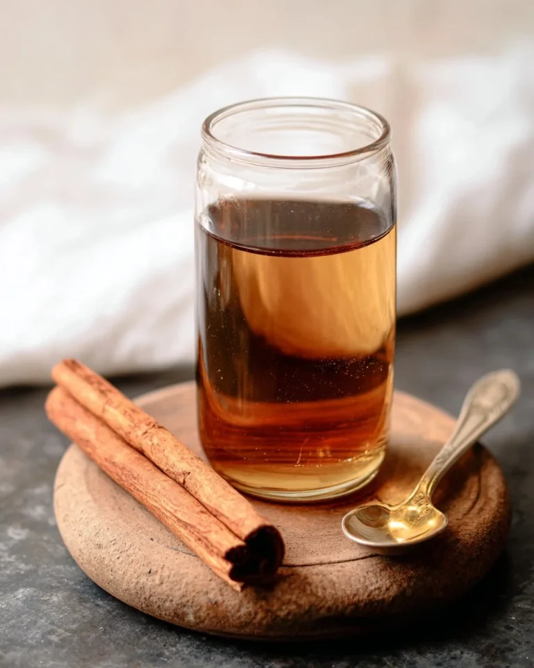 Simple cinnamon syrup recipe for enhancing coffee drinks