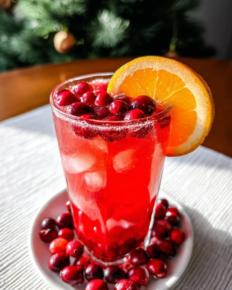 Cran-Merry Orange Refresher drink inspired by Starbucks recipe