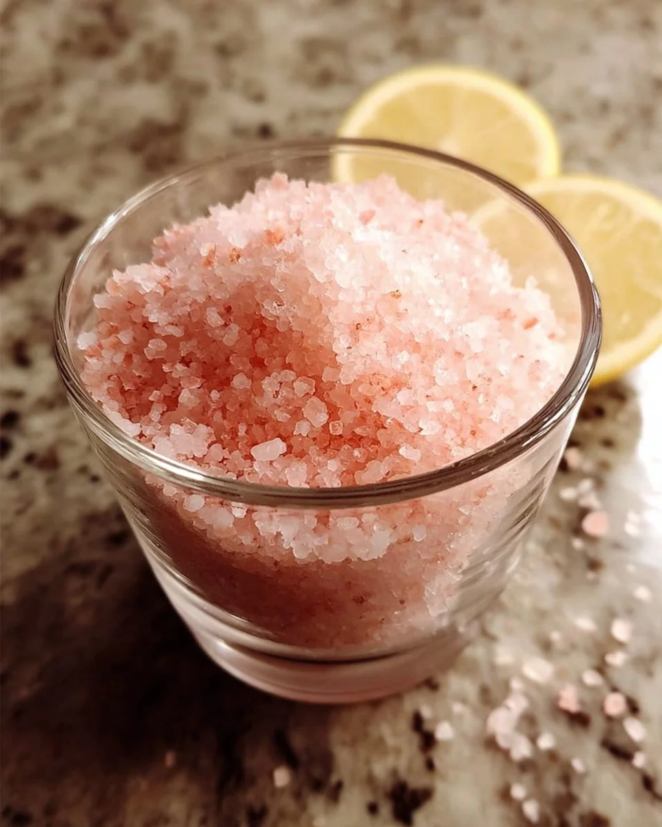Refreshing Himalayan salt drink with natural minerals for hydration