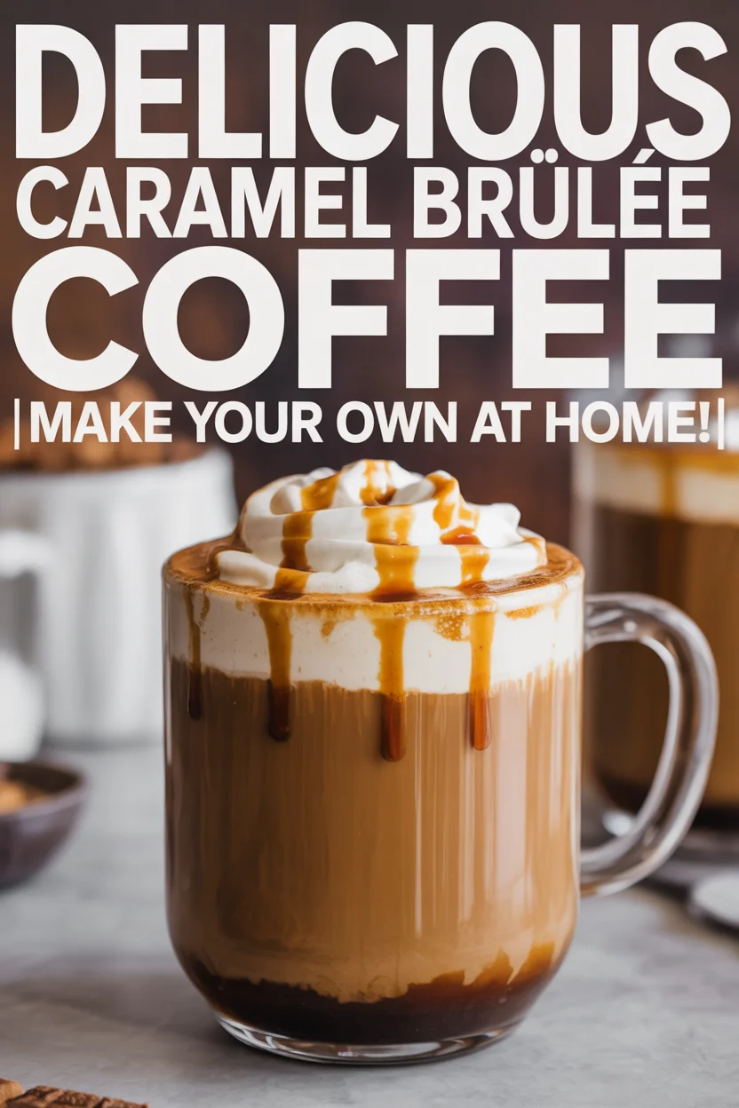 Caramel Brûlée Coffee