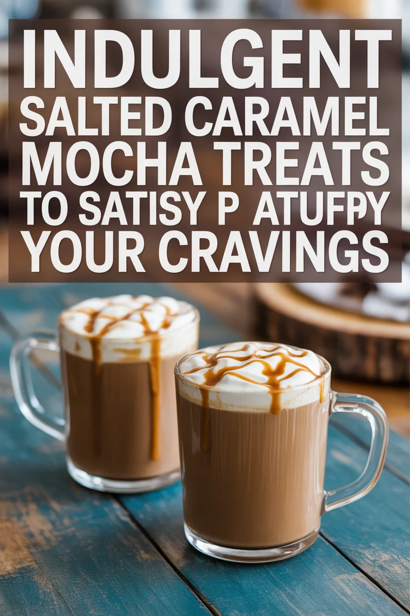 Indulgent Salted Caramel Mocha