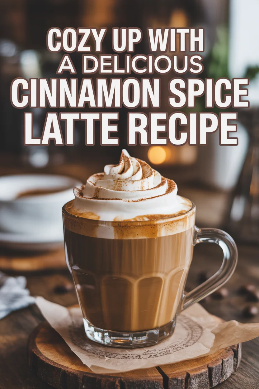 Cinnamon Spice Latte