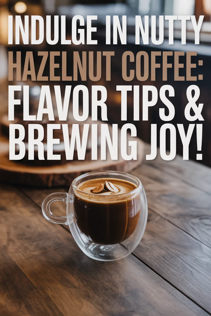 Nutty Hazelnut Coffee