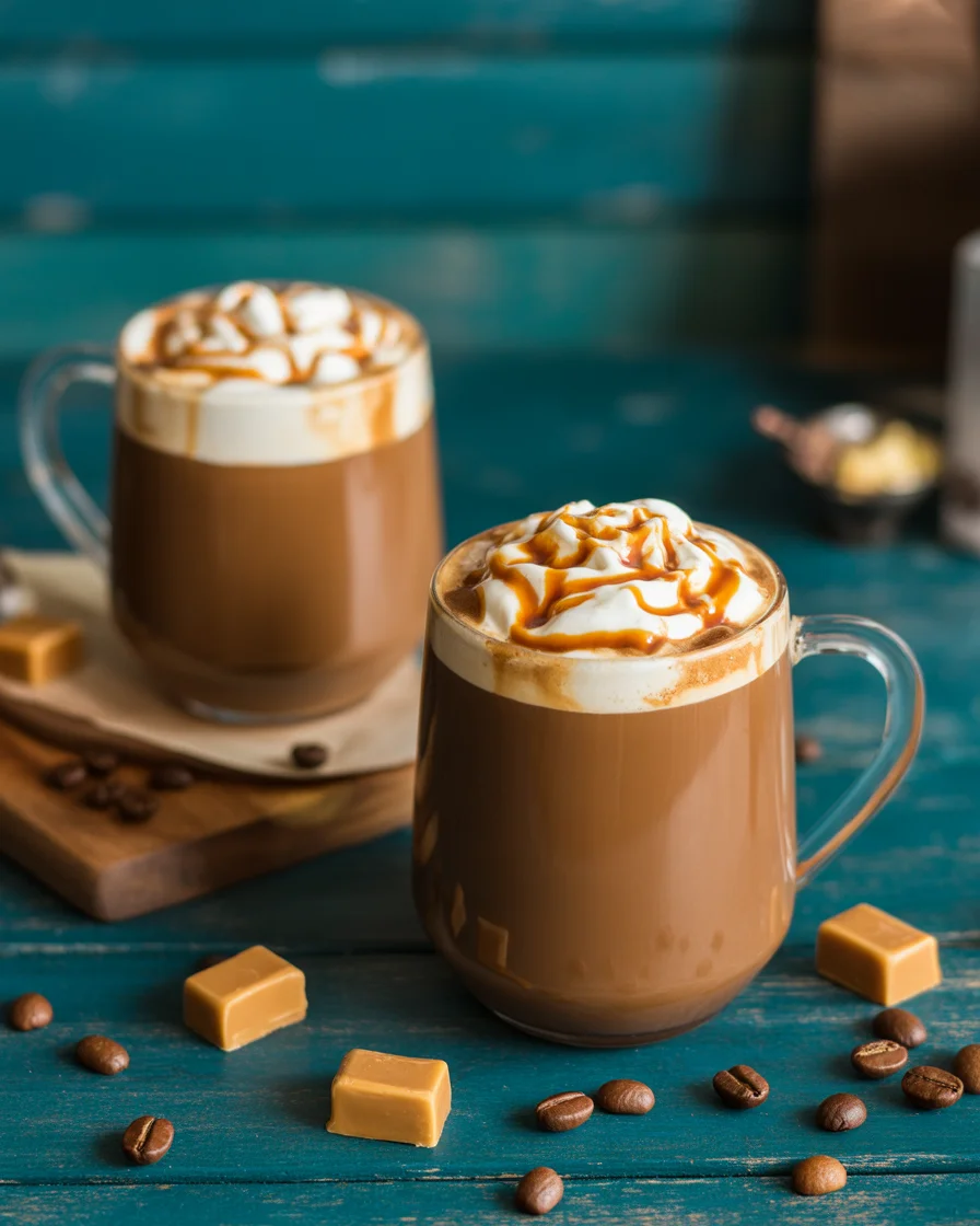 Indulgent Salted Caramel Mocha