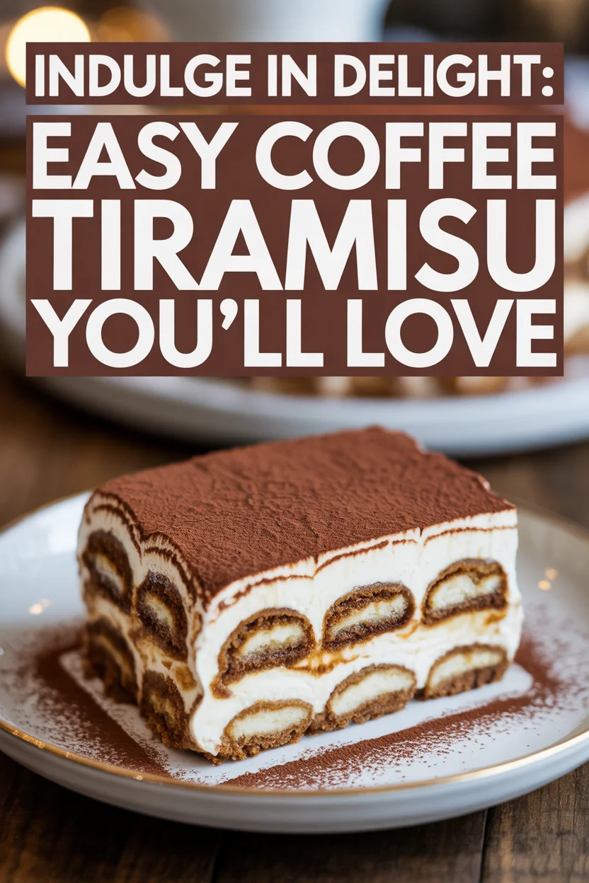 Coffee Tiramisu
