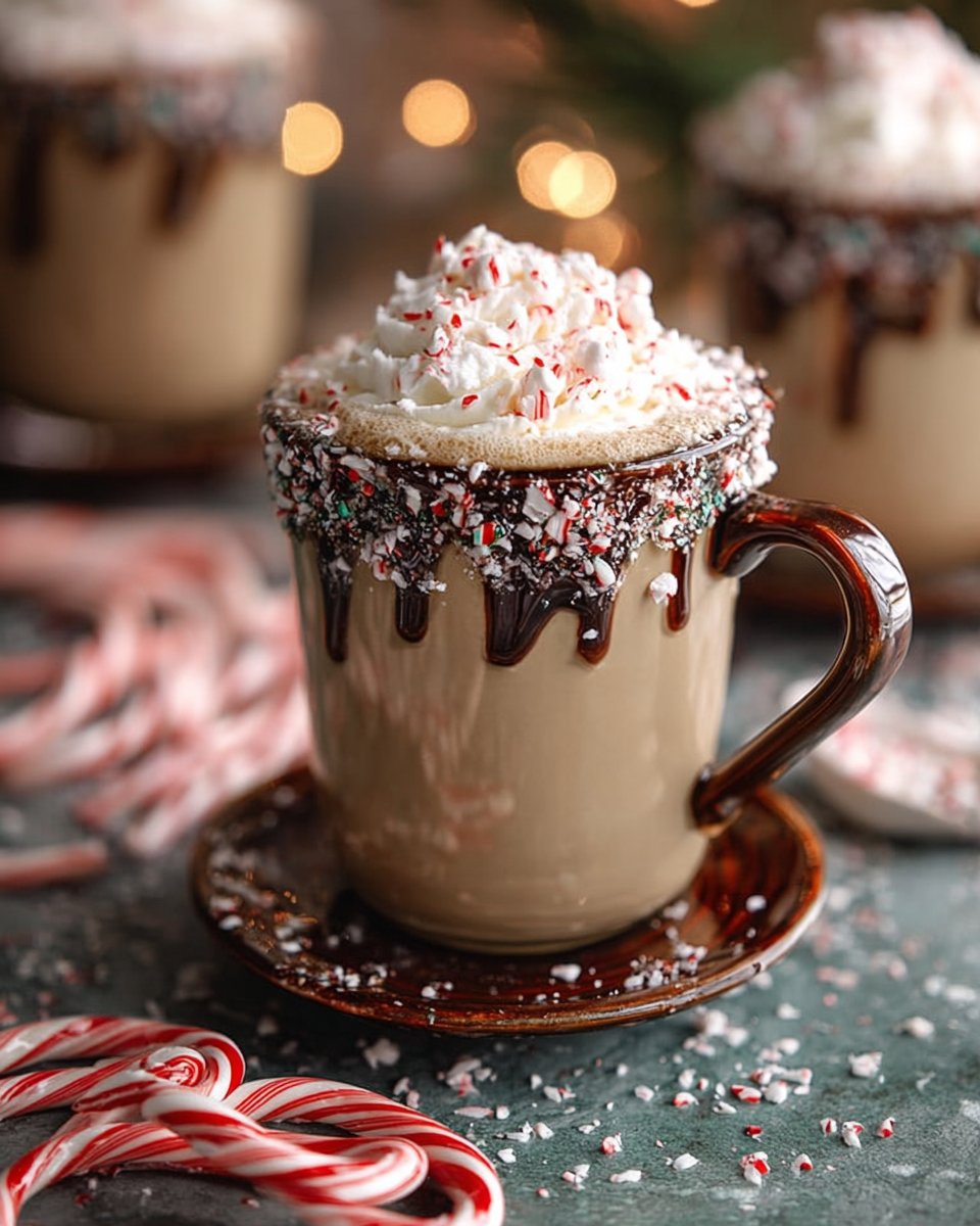Boozy Peppermint Mocha Coffee