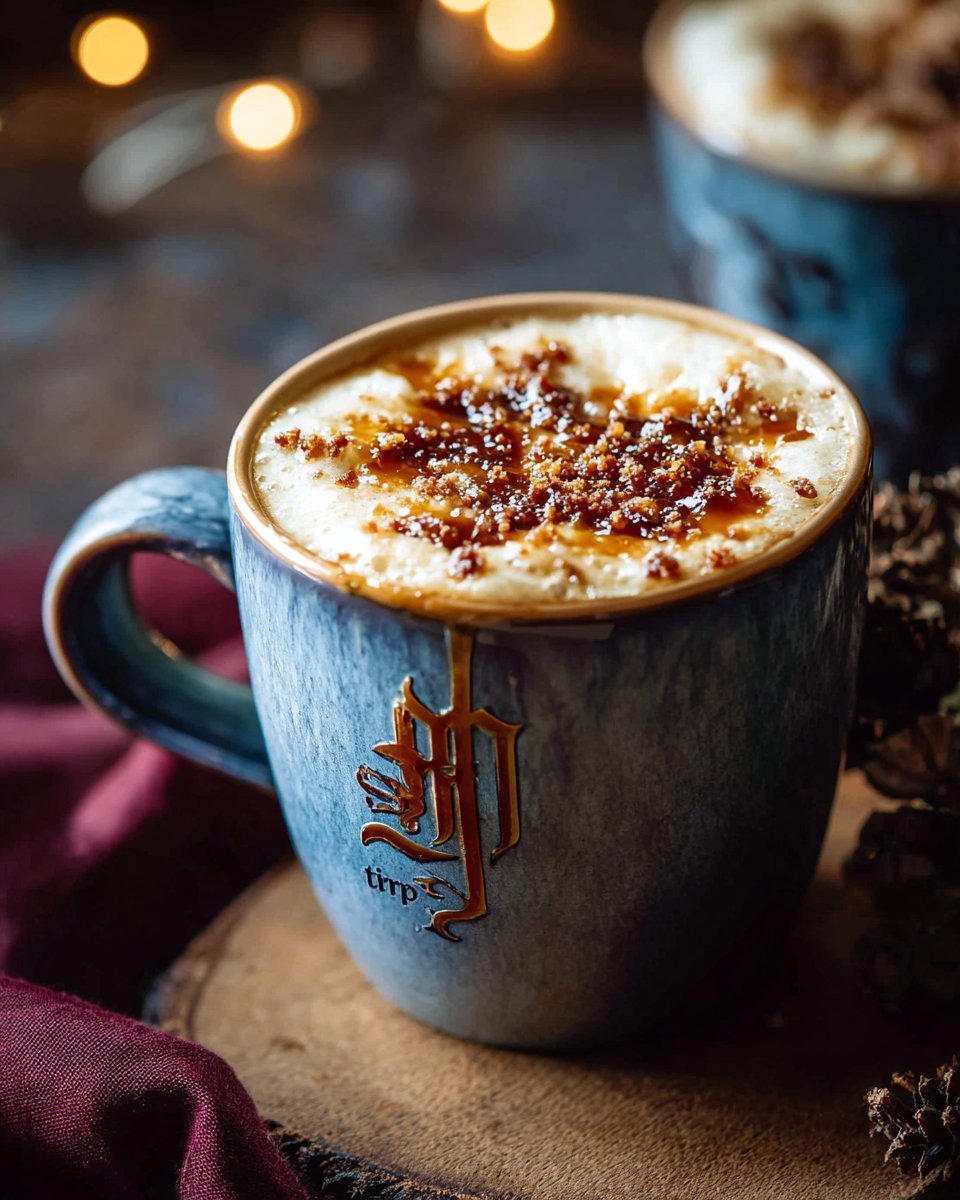 Salted Caramel Brûlée Latte