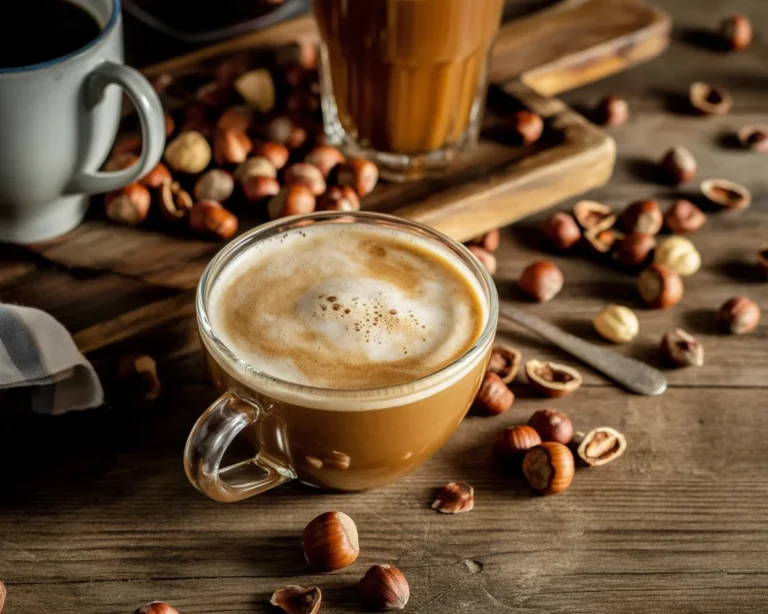 Nutty Hazelnut Coffee with a smooth, sweet aroma and rich flavor.