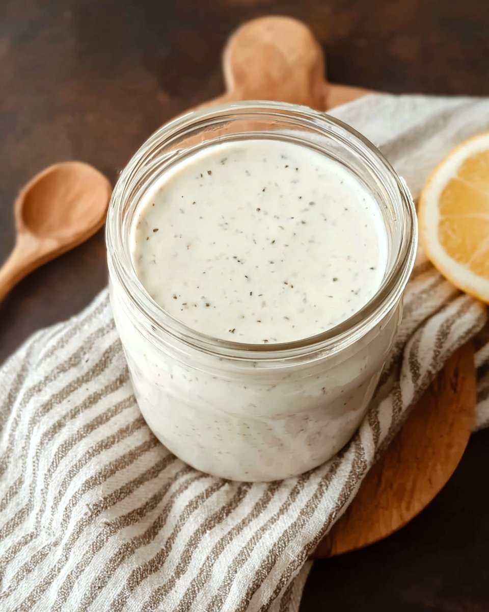 Healthy Greek Yogurt Ranch Dressing