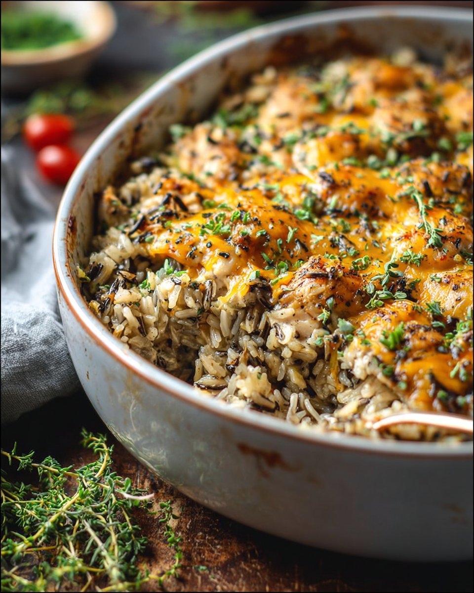 Chicken Wild Rice Casserole