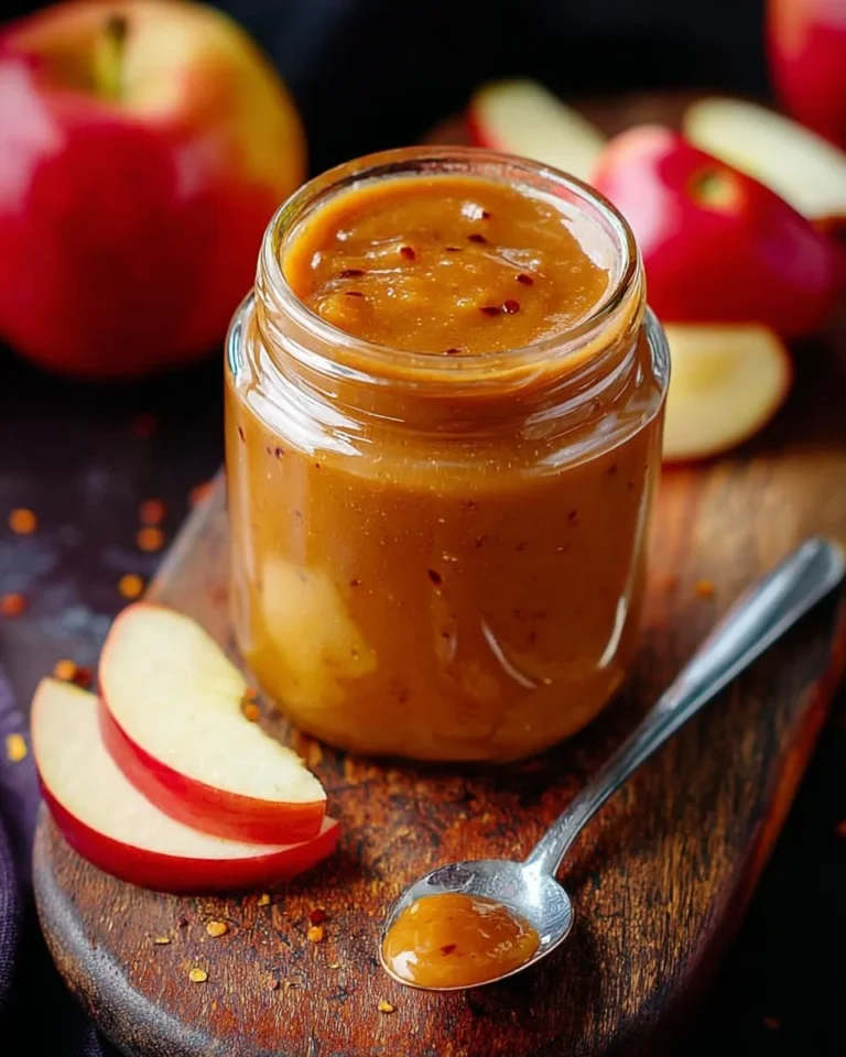 Homemade Carolina Gold BBQ sauce in a glass jar with ingredients on the side.