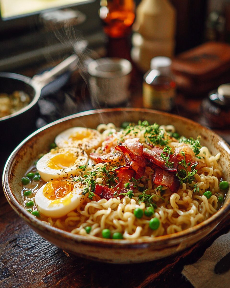 Ramen Carbonara Classic Twist