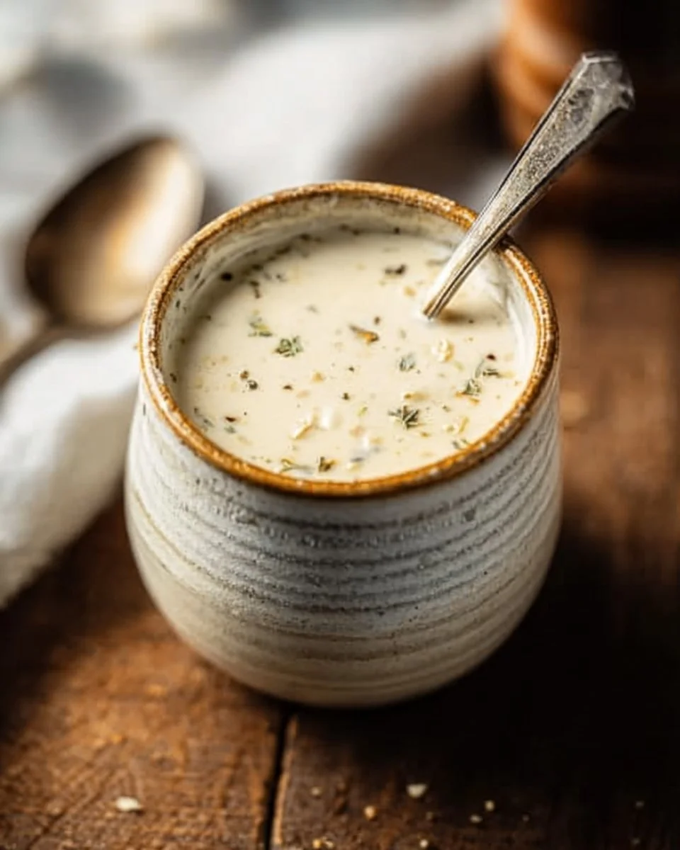 5 Minute Garlic Parmesan Sauce