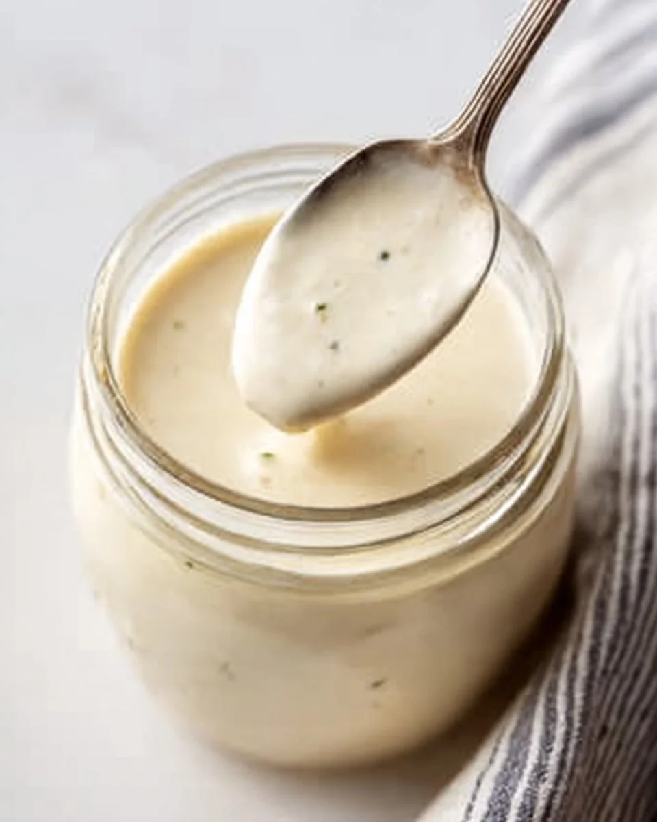 5 Minute Garlic Parmesan Sauce
