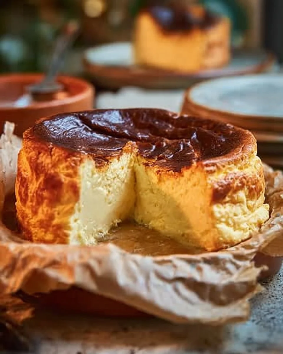 Basque Burnt Cheesecake Recipe | Waitrose & Partners