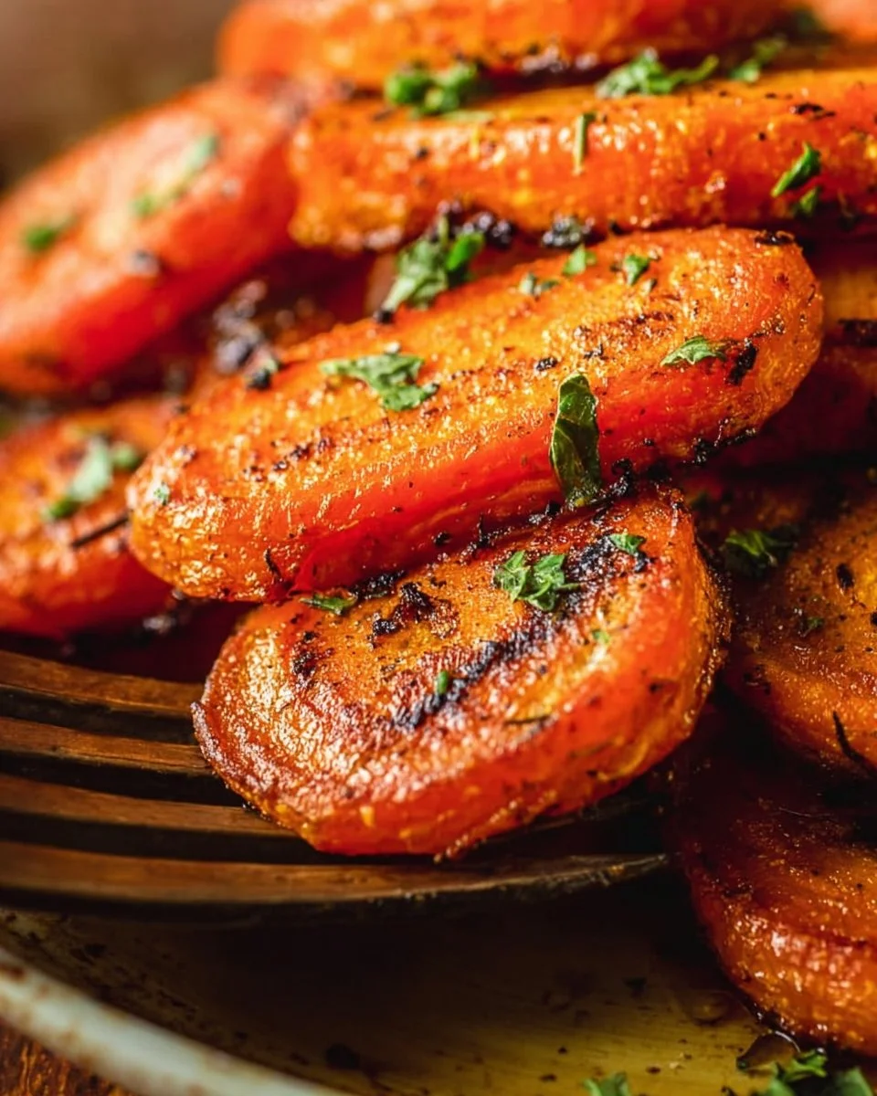 Brown Sugar Roasted Carrots