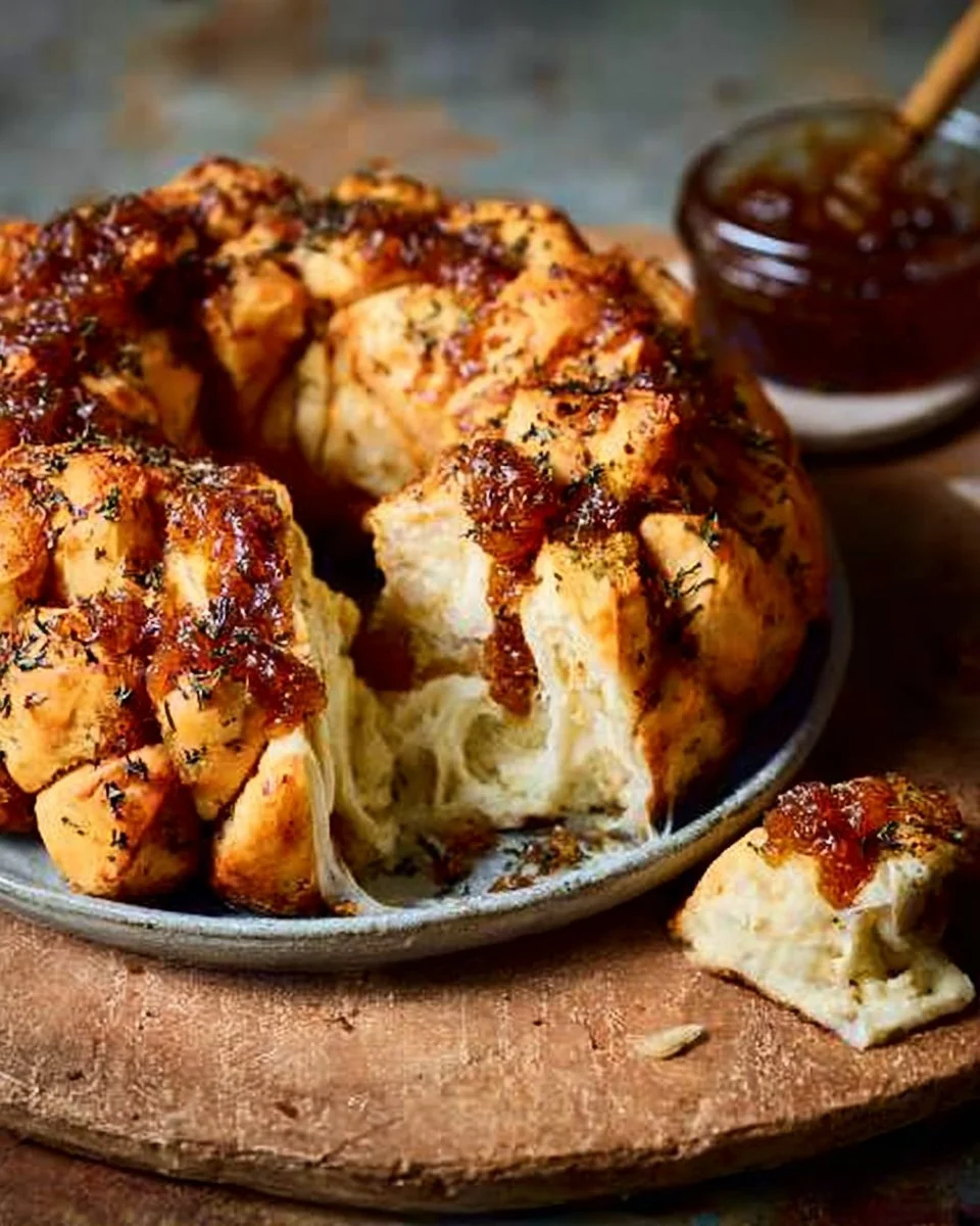 Camembert Monkey Bread With Onion Marmalade Recipe | Waitrose & Partners