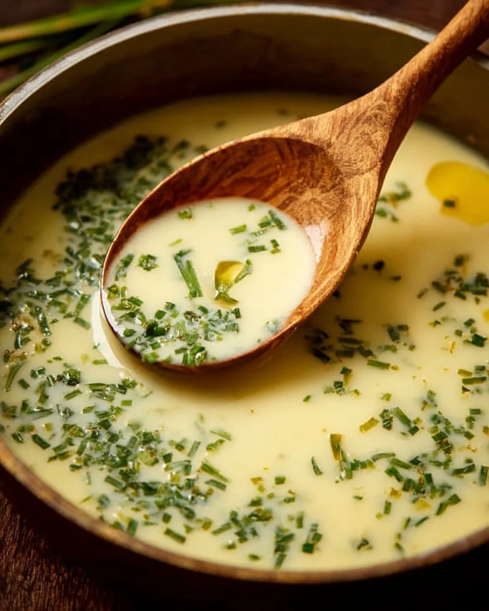 Deliciously creamy lemon butter sauce in a bowl, ready to enhance your meals.