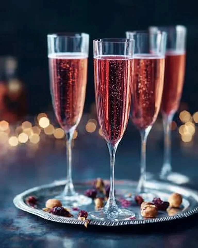 A beautifully crafted Heartwarmer Cocktail in a glass with garnish