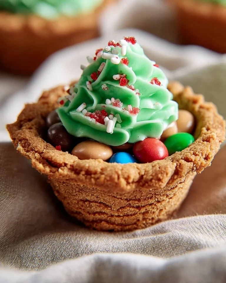 Holiday Surprise Basket Cookies displayed in a festive arrangement.