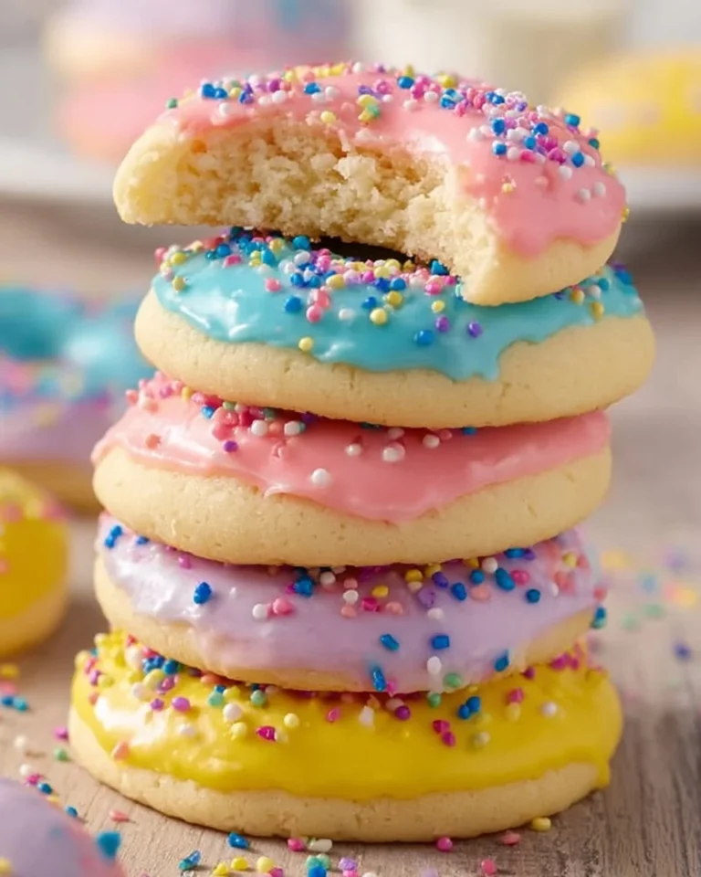 Beautifully decorated Italian Easter cookies for holiday celebrations.