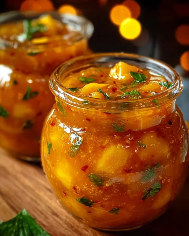 Pineapple Habanero Hot Sauce bottle on a wooden table