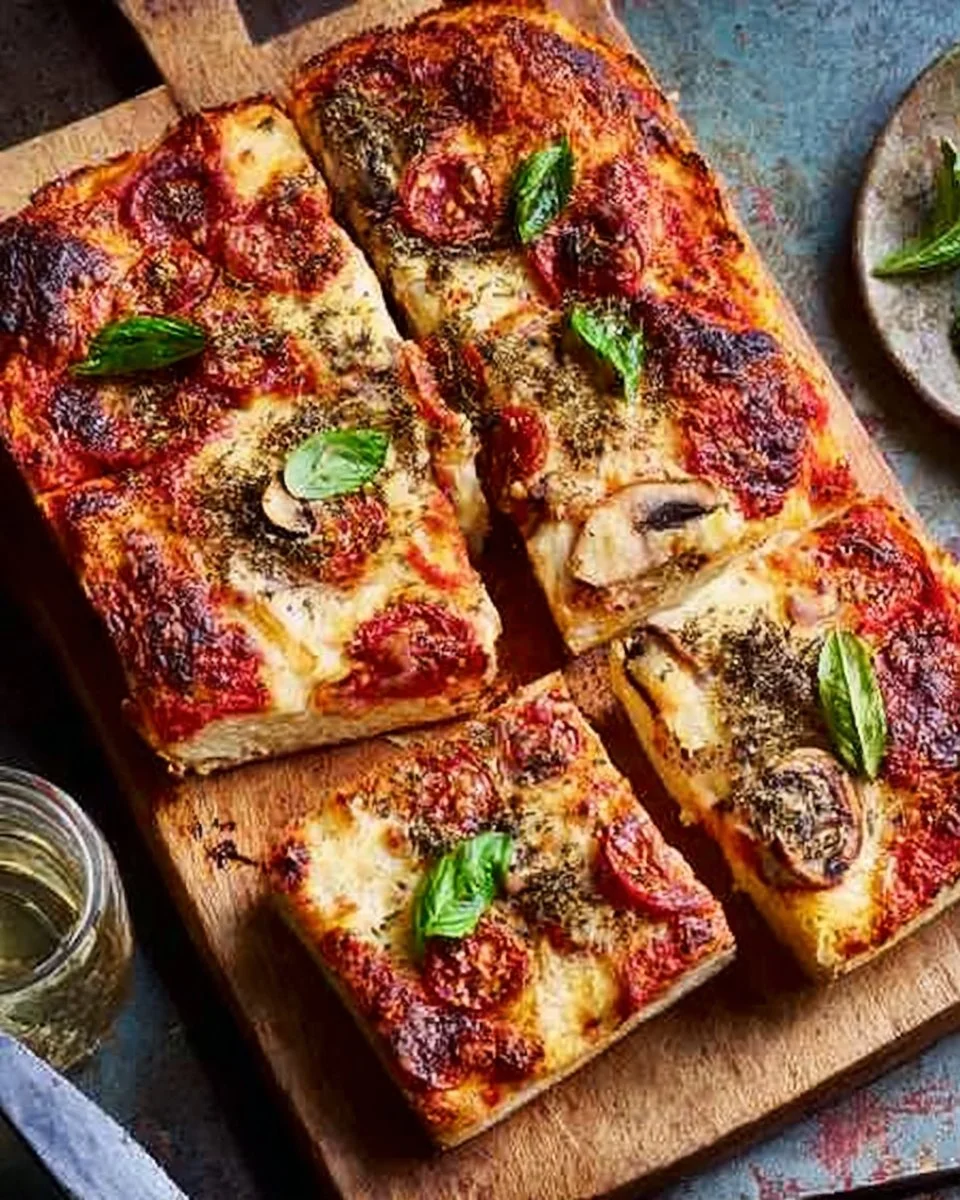 Sheet Pan Pizza Recipe | Waitrose & Partners