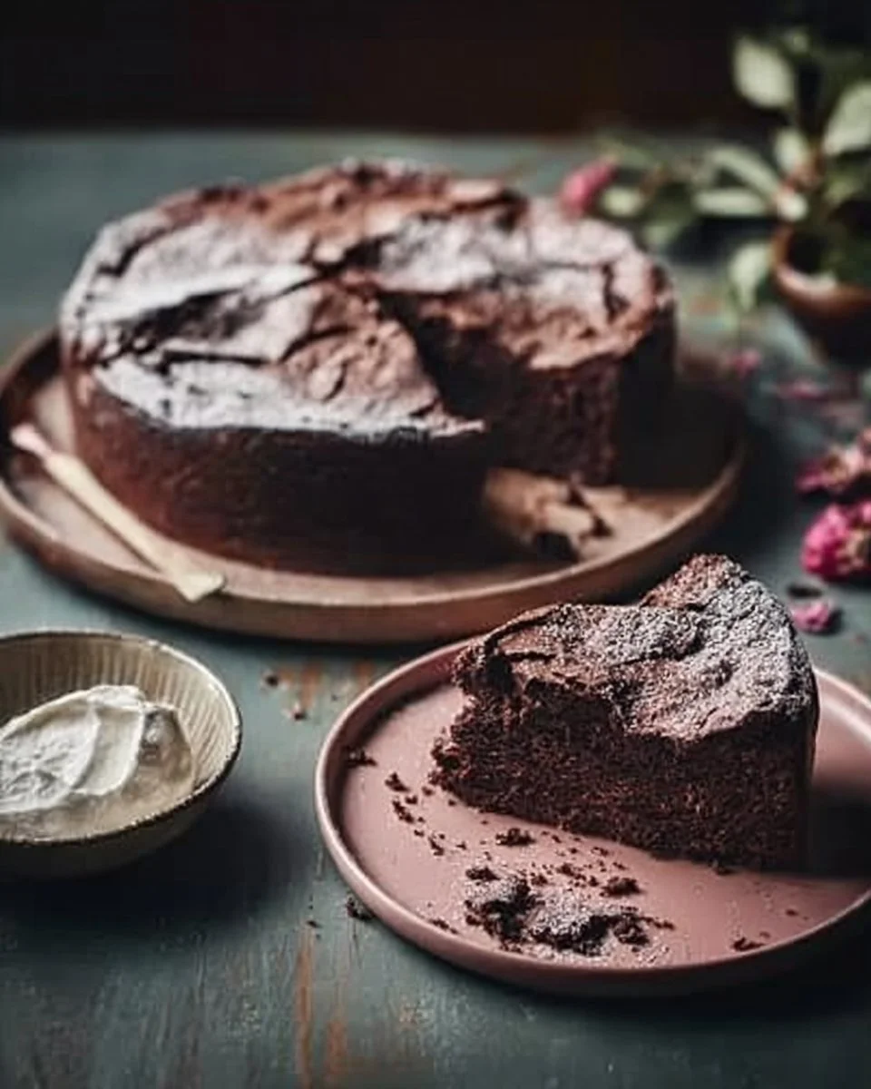 Twice-baked Chocolate Cake