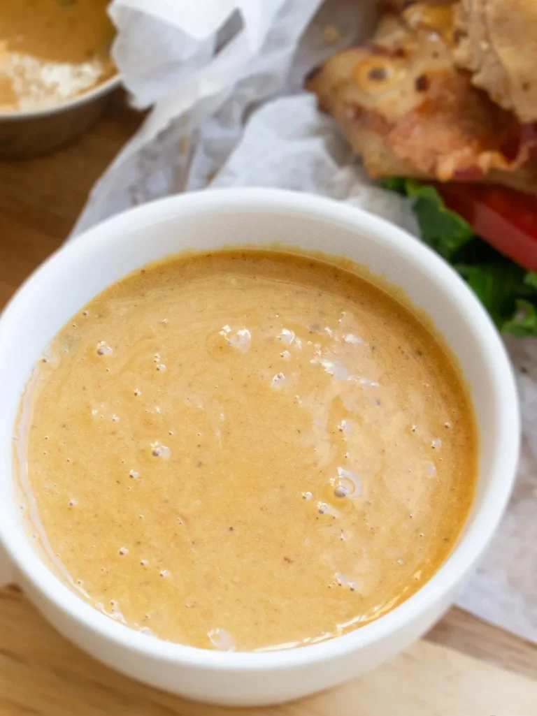 Chick-fil-A Honey Roasted BBQ Sauce in a bowl with ingredients