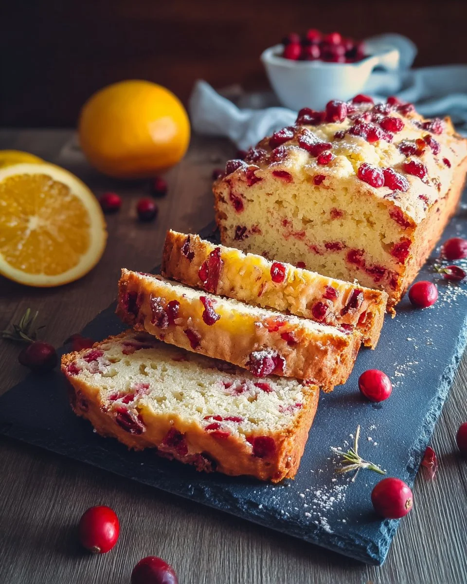 Cranberry Orange Quick Bread Recipe