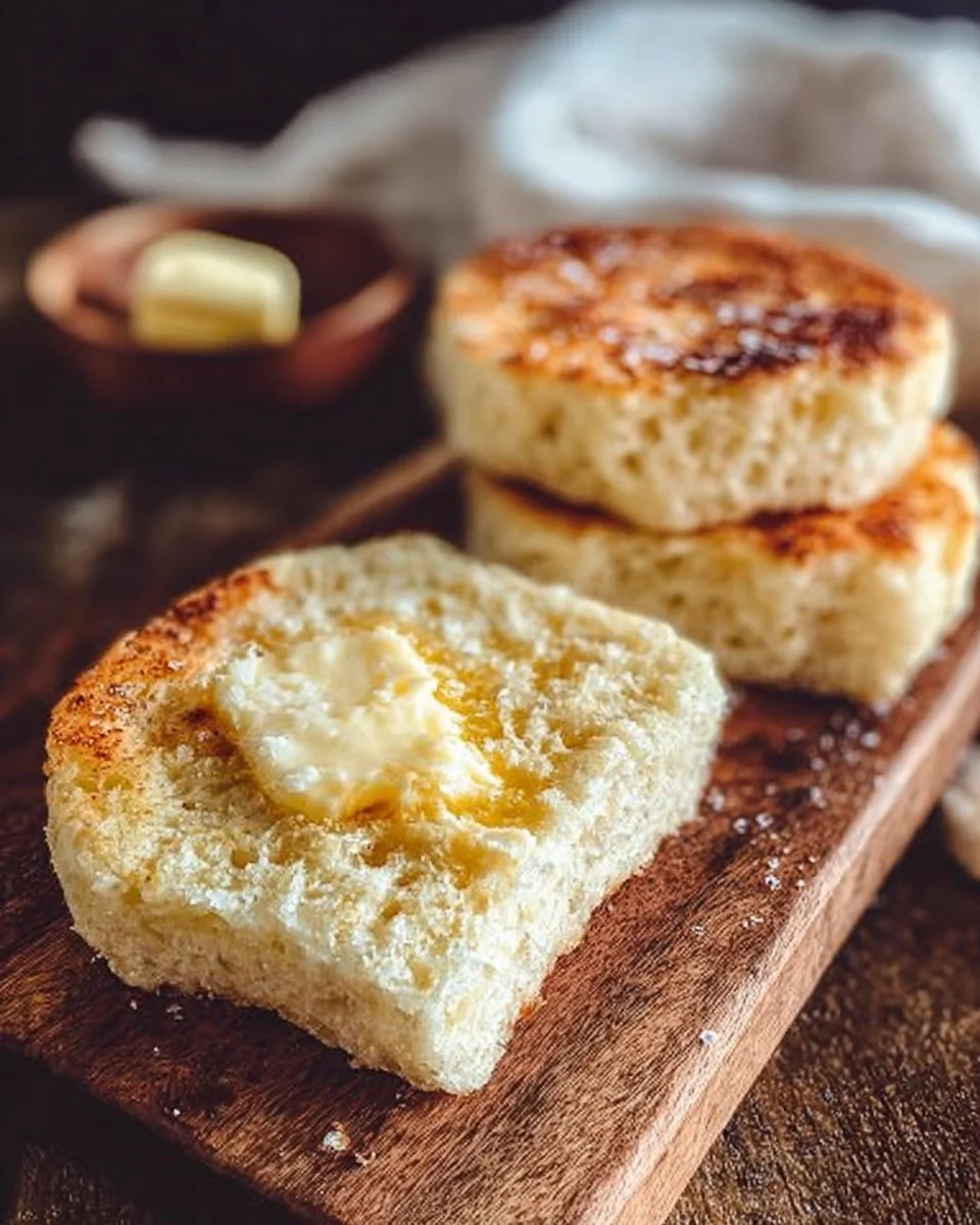 Easy 30 Minute Rise English Muffin Bread