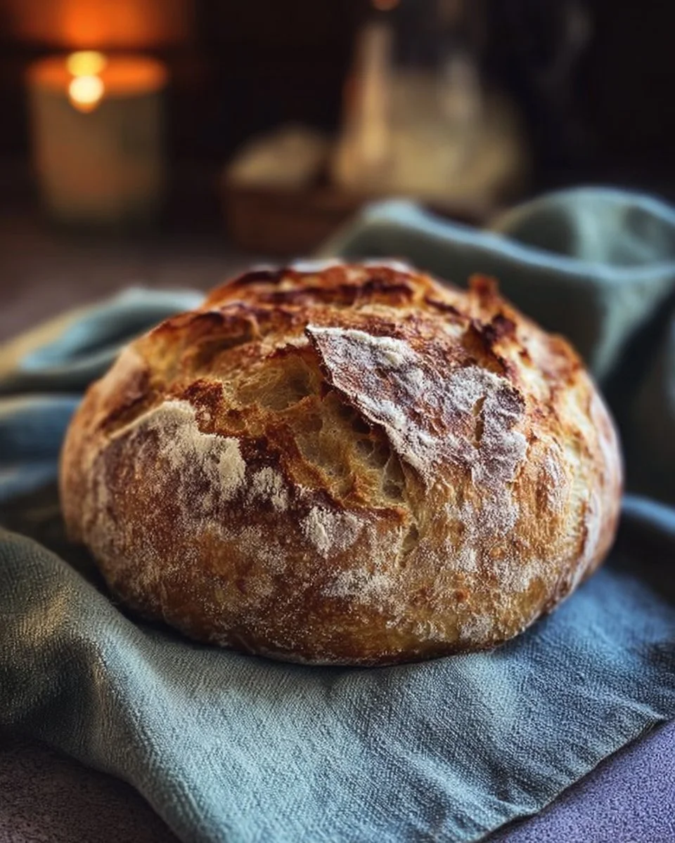 Easy No-Knead Artisan Bread