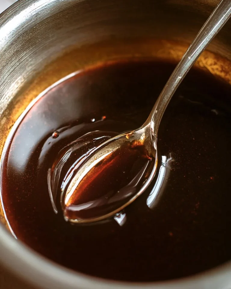 Homemade eel sauce drizzled over sushi rolls