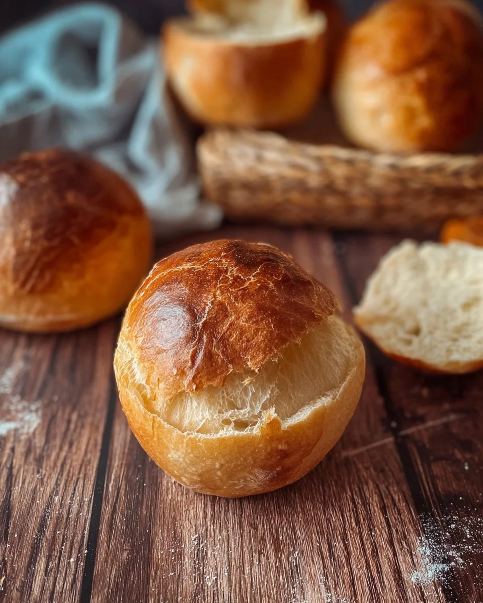 Homemade Soft and Crusty Bread Bowls