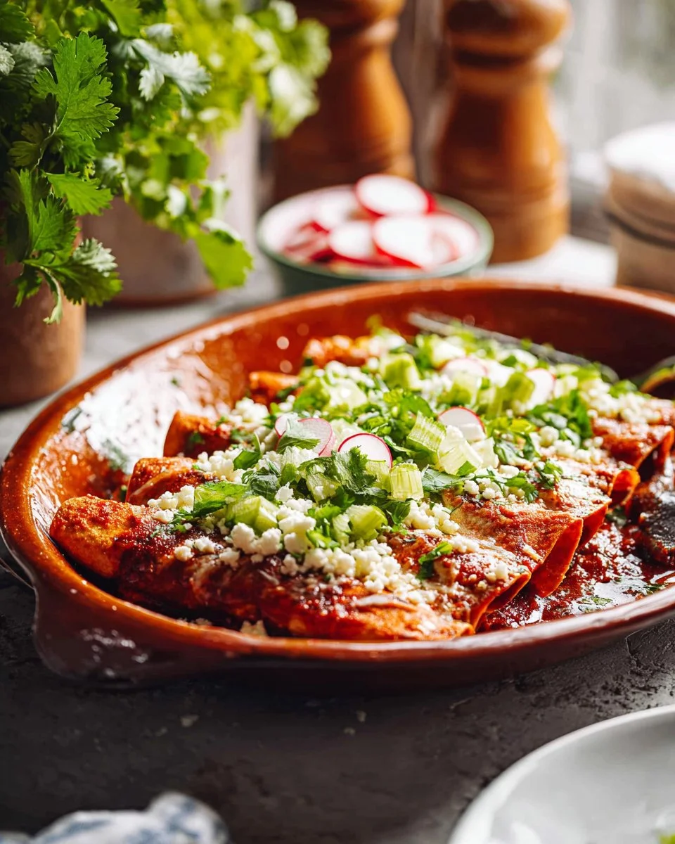 Red Enchiladas