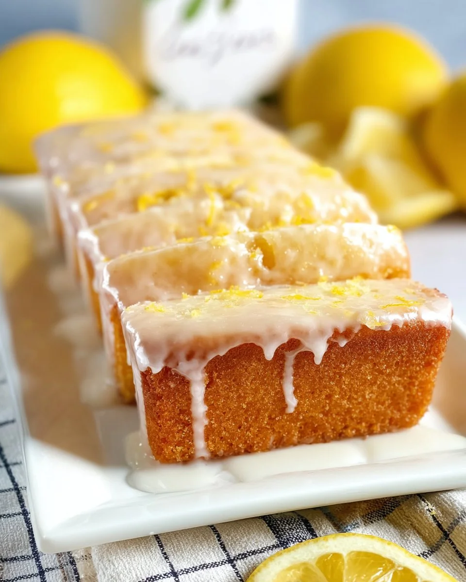 Sweet & Moist Lemon Loaf Recipe