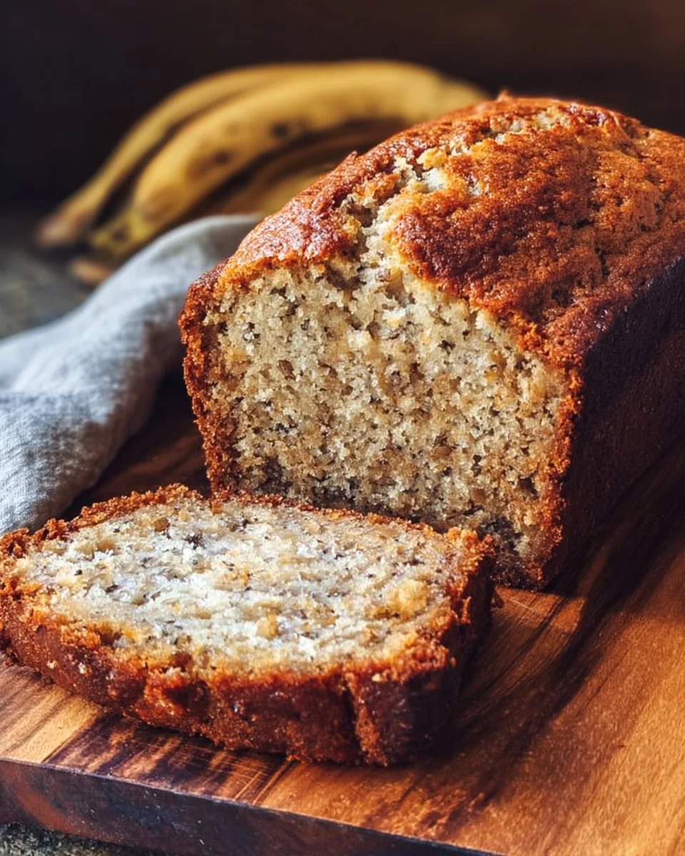 The Best Moist Banana Bread