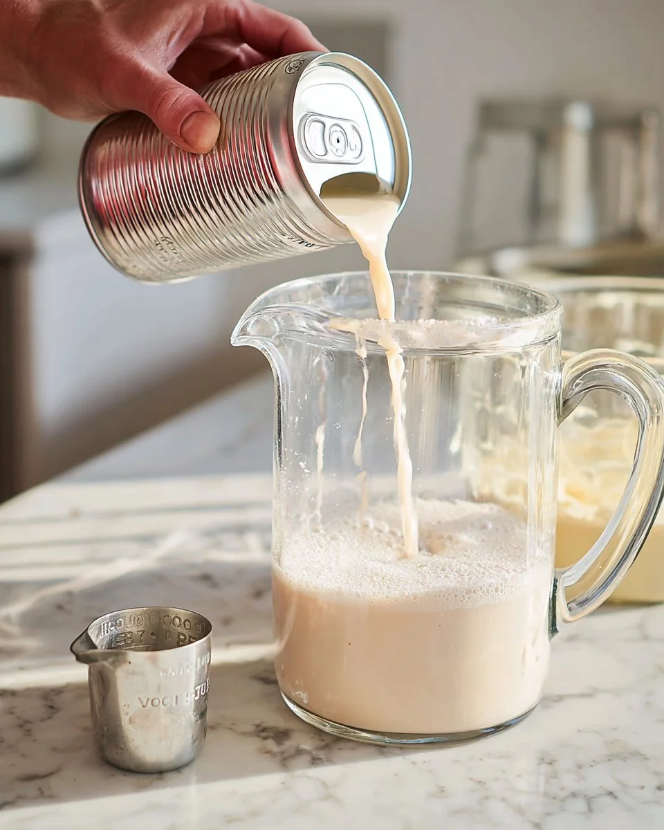 A glass of traditional Mexican horchata served with a sprinkle of cinnamon