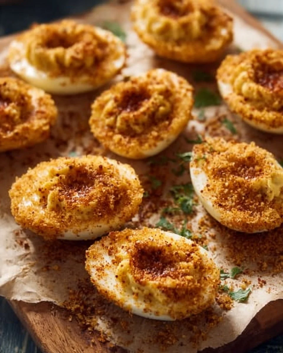 Air Fryer Deviled Eggs