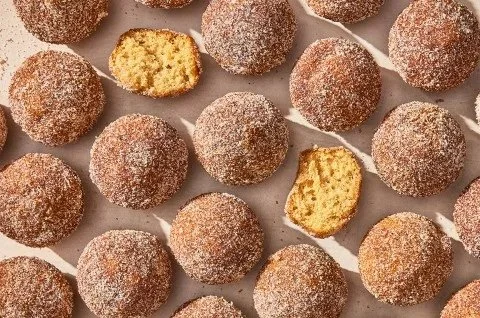 Apple Cider Doughnut Holes