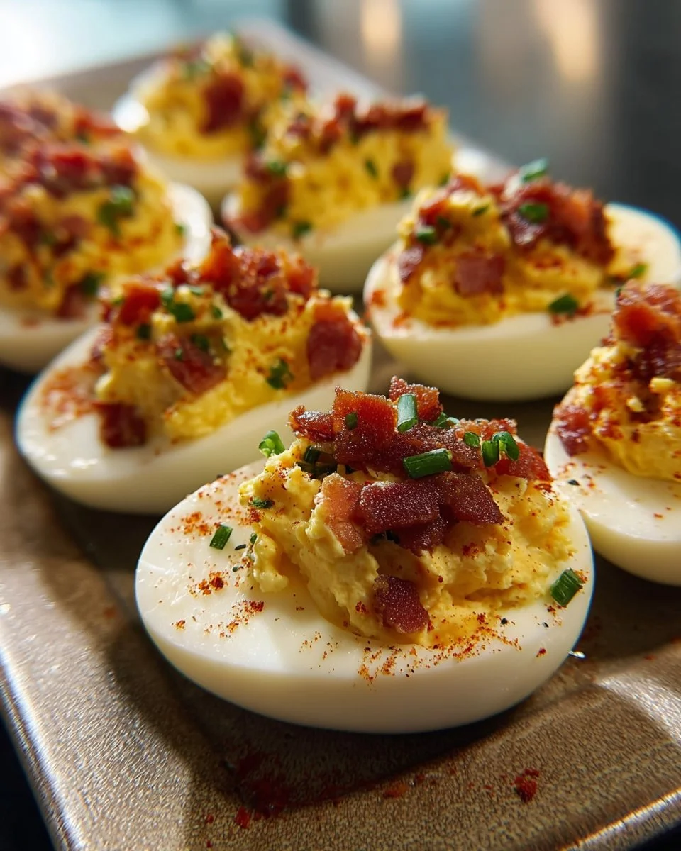 Bacon Deviled Eggs