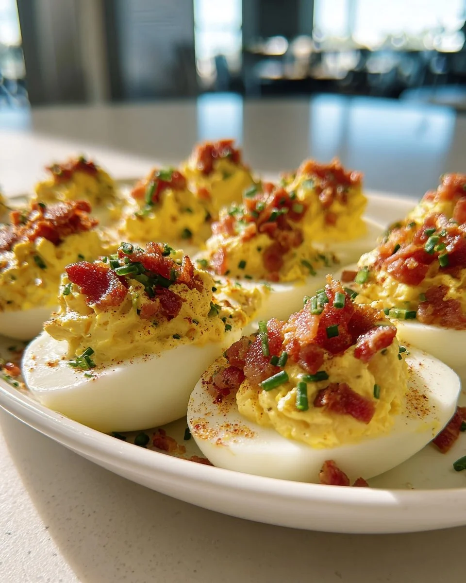 Bacon Deviled Eggs