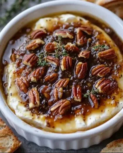 Baked Feta with Fig and Pecan Topping: Your New Favorite Appetizer for Every Occasion