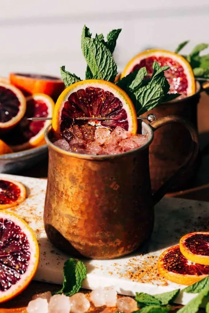 Blood Orange Mexican Mule - Butternut Bakery