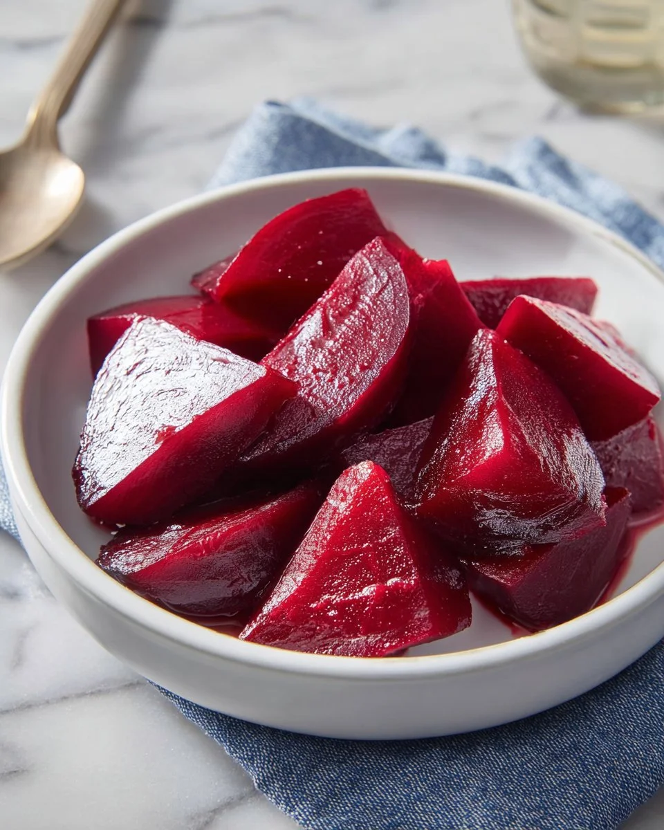 Canned Pickled Beets