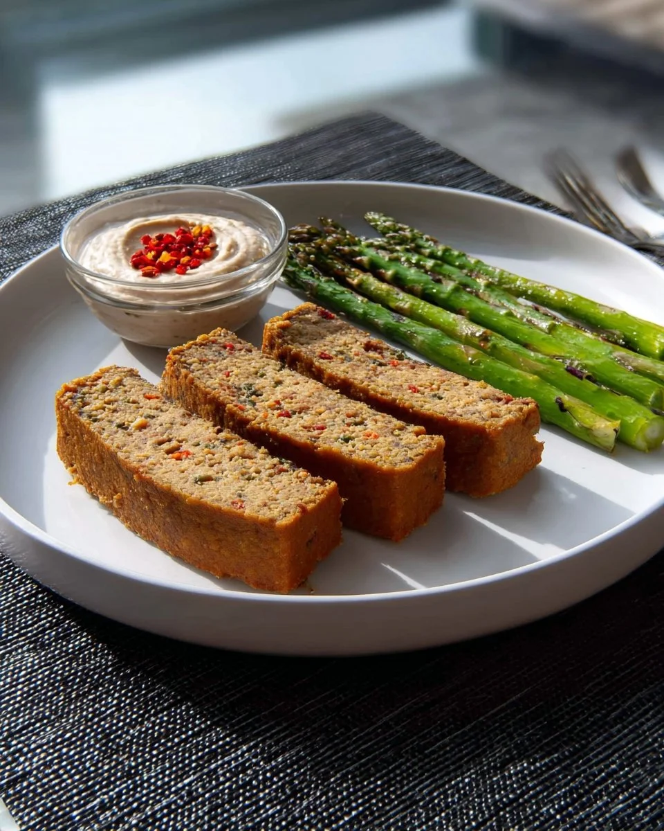 Chef John's mouthwatering salmon loaf recipe ready to serve.